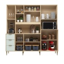 Cocina compacta Fernanda menta