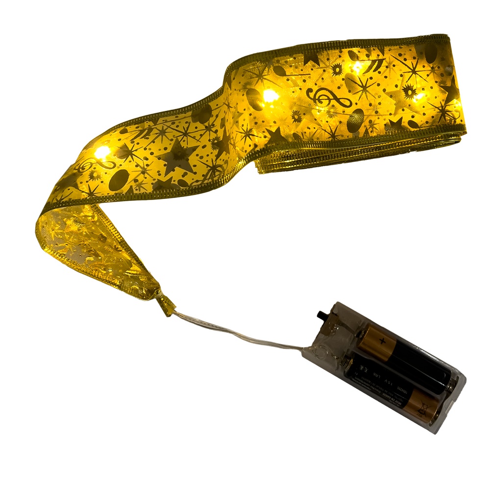 Cinta Led dorada luz cálida 500cm