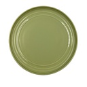 Plato fondo Comacchio verde 25cm