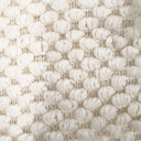 Manta tejida blanco 127x125cm