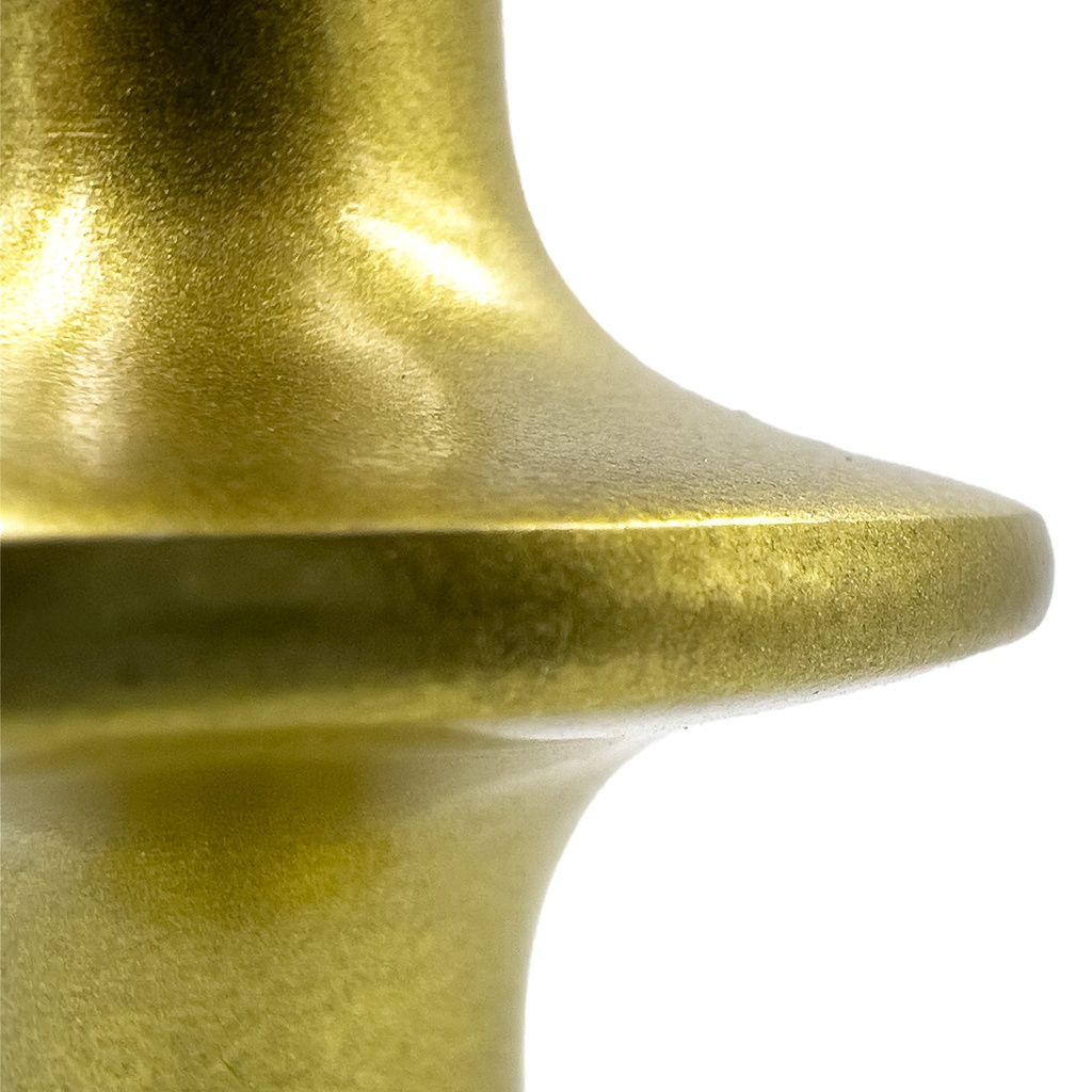 Candelabro dorado 27cm