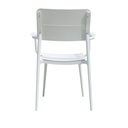 Comedor Terraza 6 sillas Granada blanco