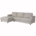 Sofá seccional izquierdo Saona beige