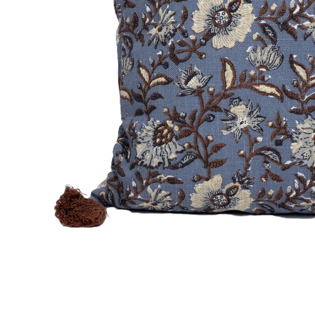 Cojín print celeste 45x45cm