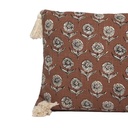 Cojín print naranjo 50x30cm