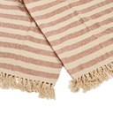 Manta franjas BB 130x170cm