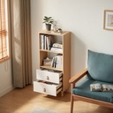 Estante 2 cajones Mila 119cm