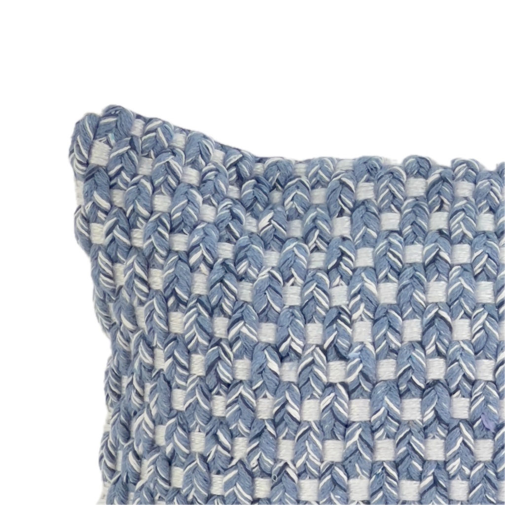 Cojín Pet tejido azul 30x50cm