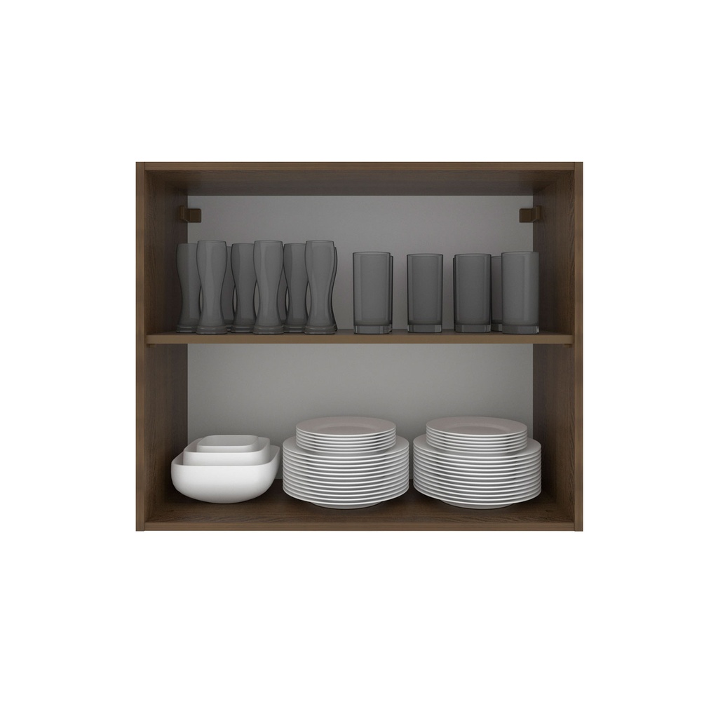 Aéreo cocina Stella blanco 2 puertas 80cm