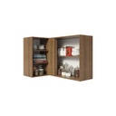 Aéreo esquinero Agata blanco 1 puerta 60cm