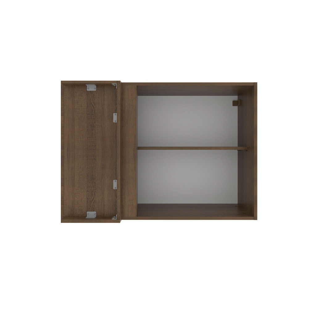 Aéreo esquinero Stella café 1 puerta 94cm