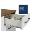 Base cocina Agata blanco 2 puertas 3 cajones 120cm