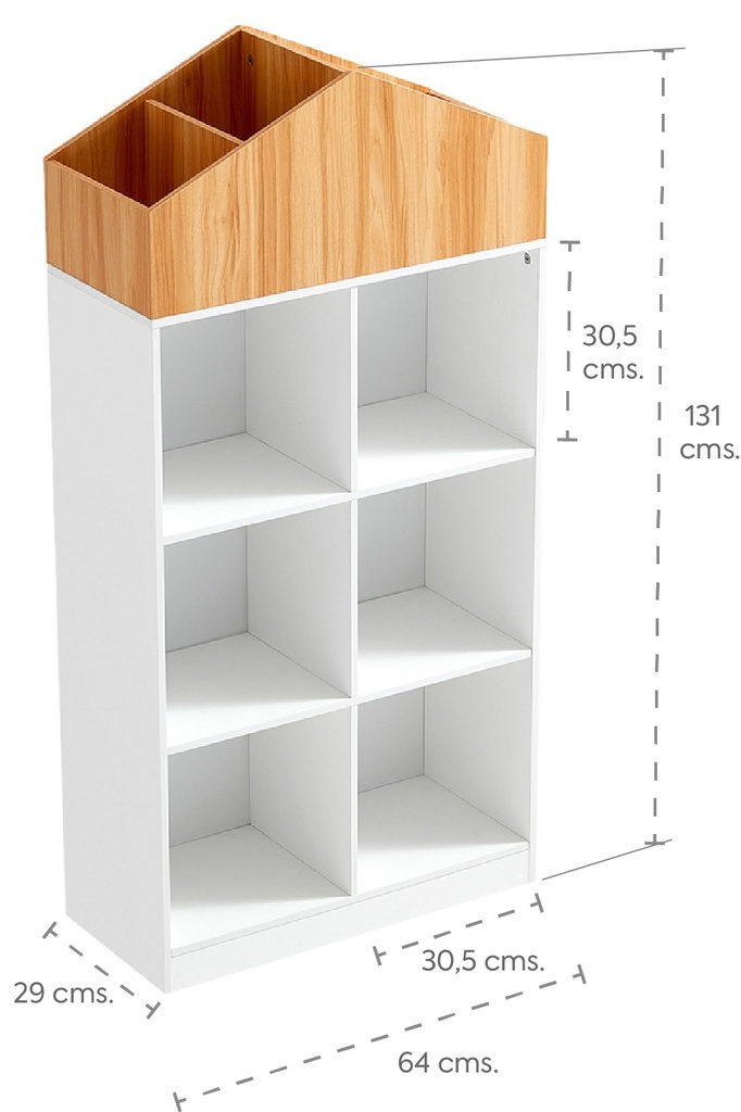 Estante infantil Casa-2