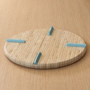 Tabla 2 en 1 para picar / posa olla 27x27cm