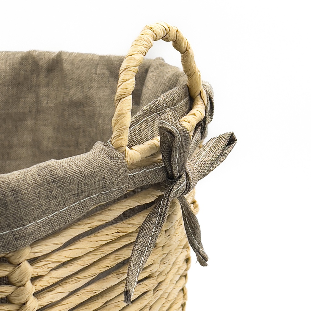 Canasto Nogal natural L