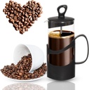 Cafetera francesa de vidrio 350ml 