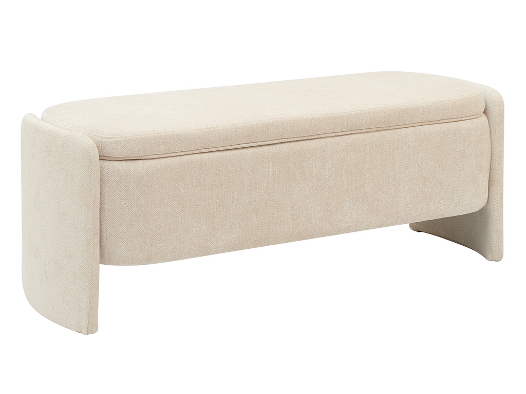 Banqueta con almacenaje Orsay beige