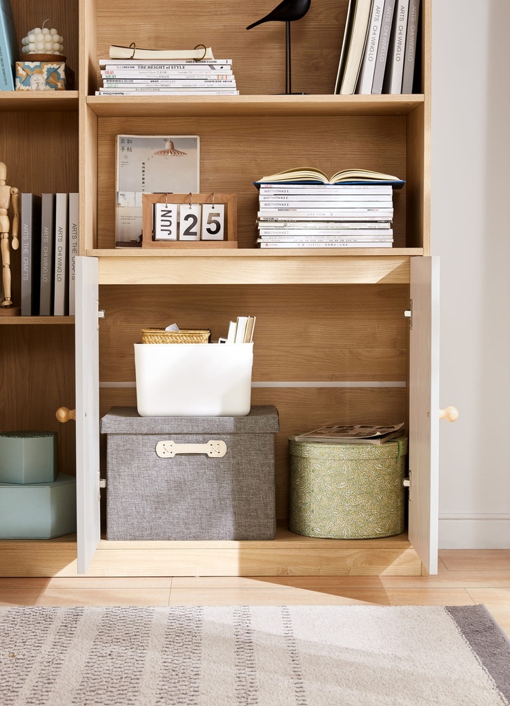 Librero multifuncional Dover 2 puertas