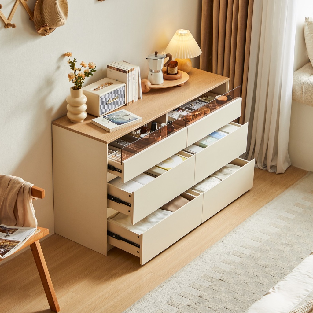 Cómoda Estonia 6 cajones