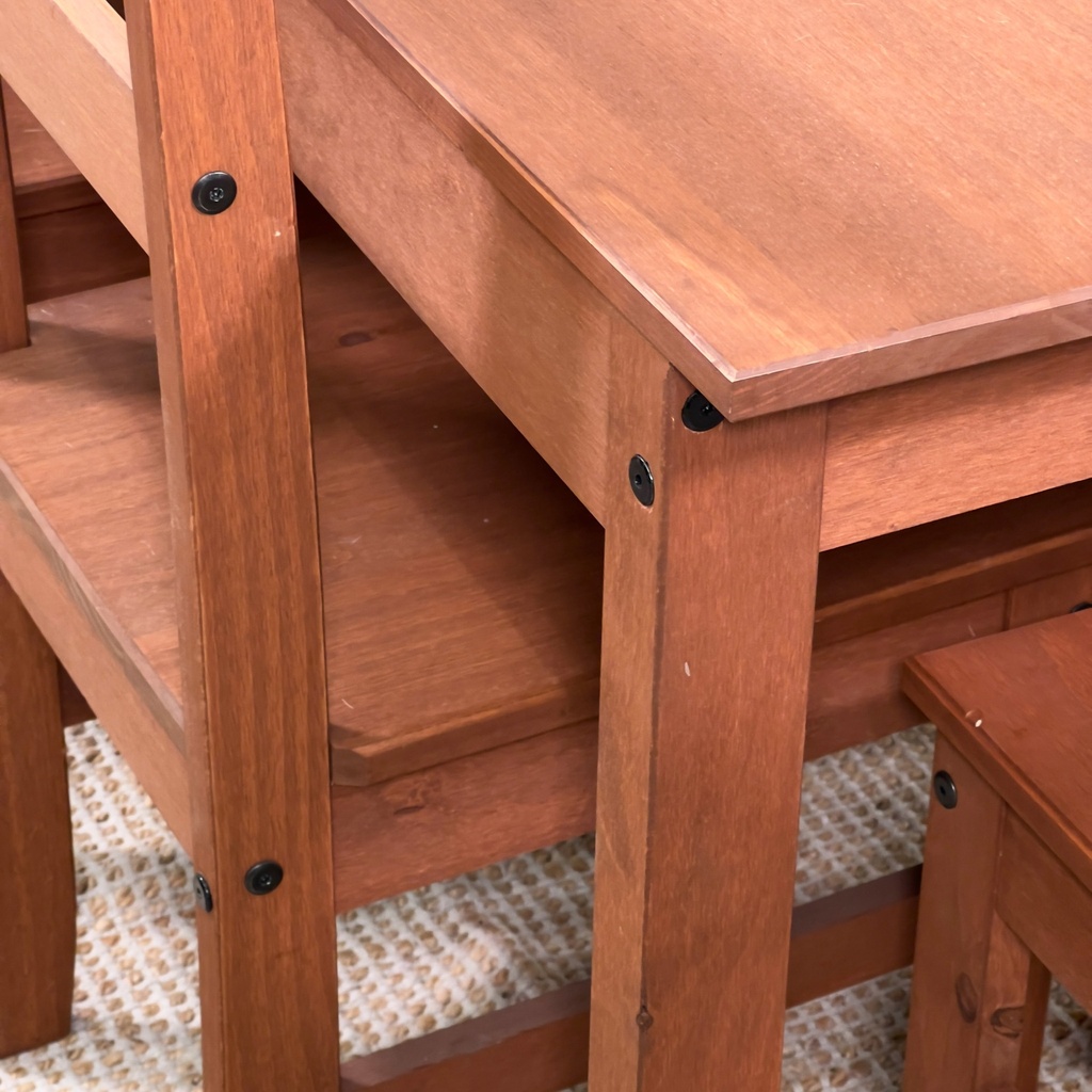 Juego Comedor 6 sillas Lucía café