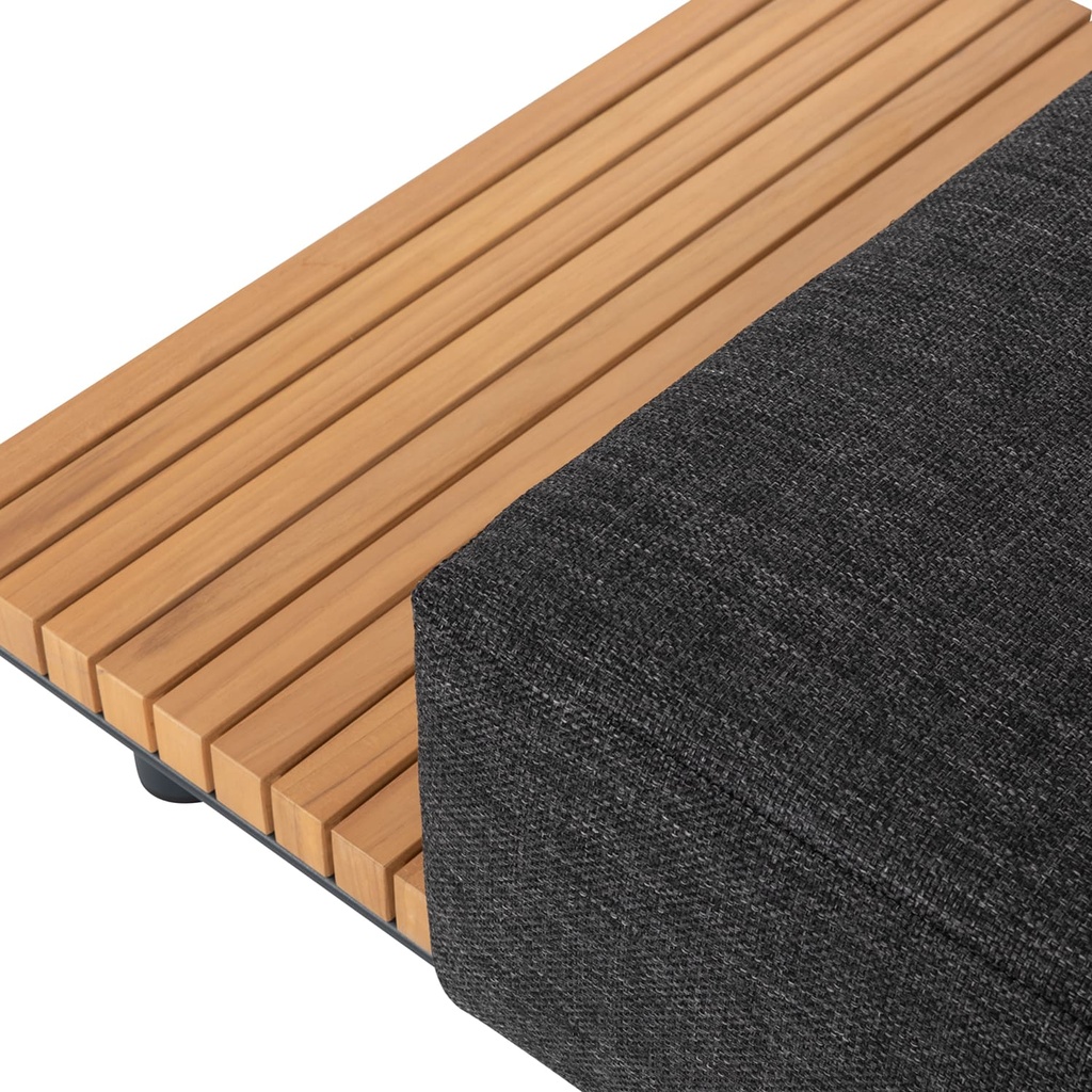 Set seccional terraza Lafite 4pzas