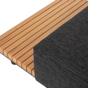 Set seccional terraza Lafite 4pzas