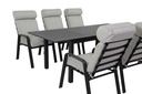 Juego comedor terraza 6 sillas Buford