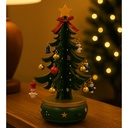 Caja musical árbol navidad 21 cm