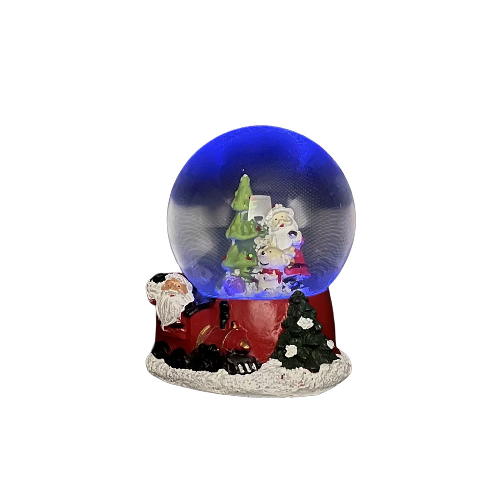 Bola de cristal navideña 8cm