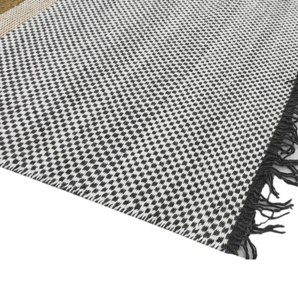 Alfombra 200x300cm Ogato ocre/antracita