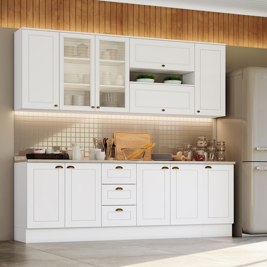 Base Cocina Americana 2 Puertas 80cm