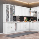 Vitrina 2 Puertas 2 Cajones Vidrio Americana