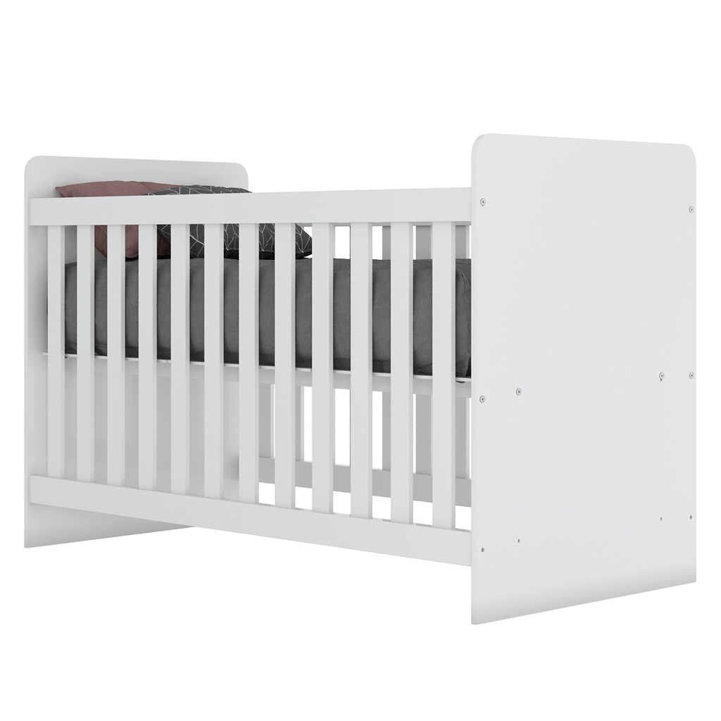 Cuna 2 en 1 Laberinto Blanco