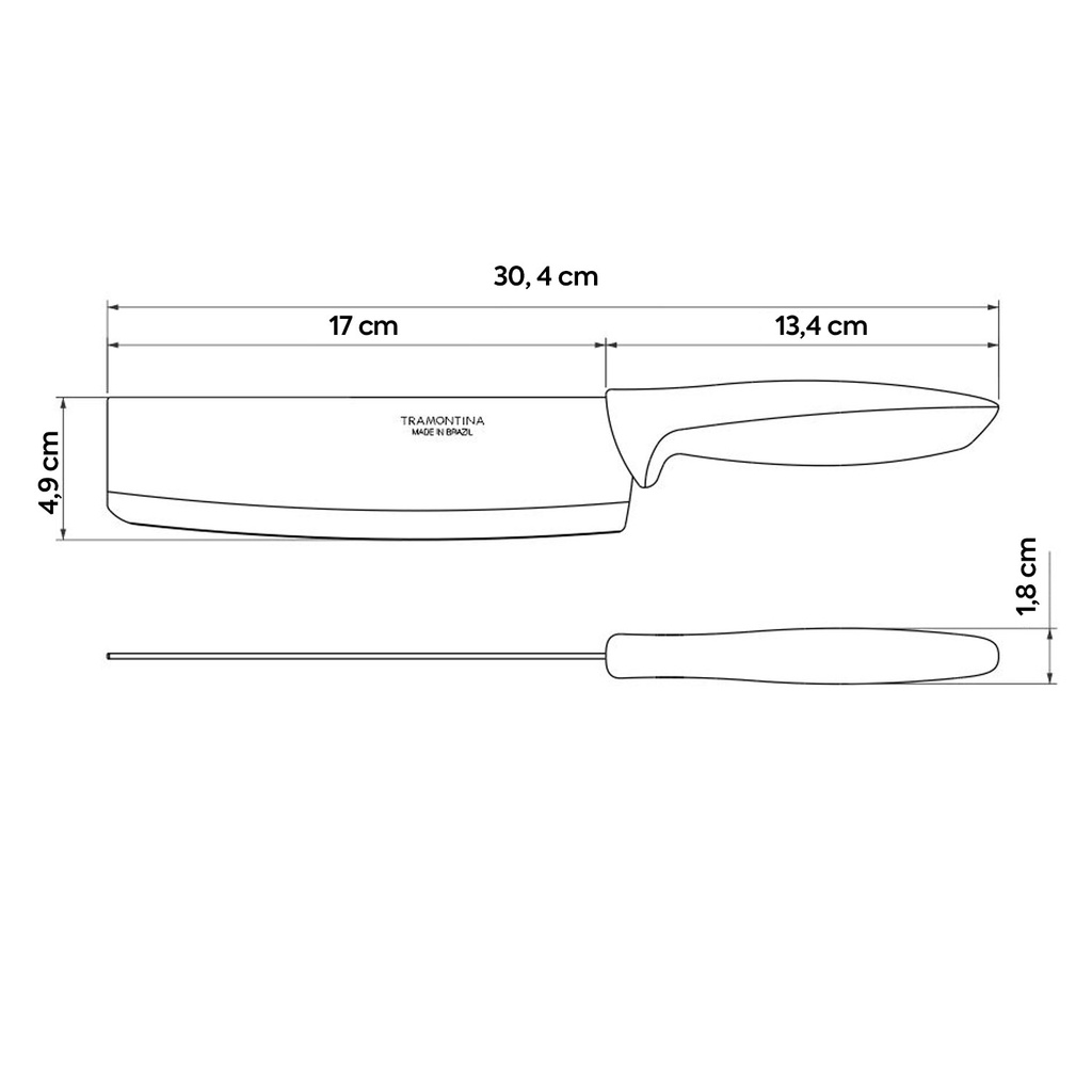 Cuchillo carnicero 7"