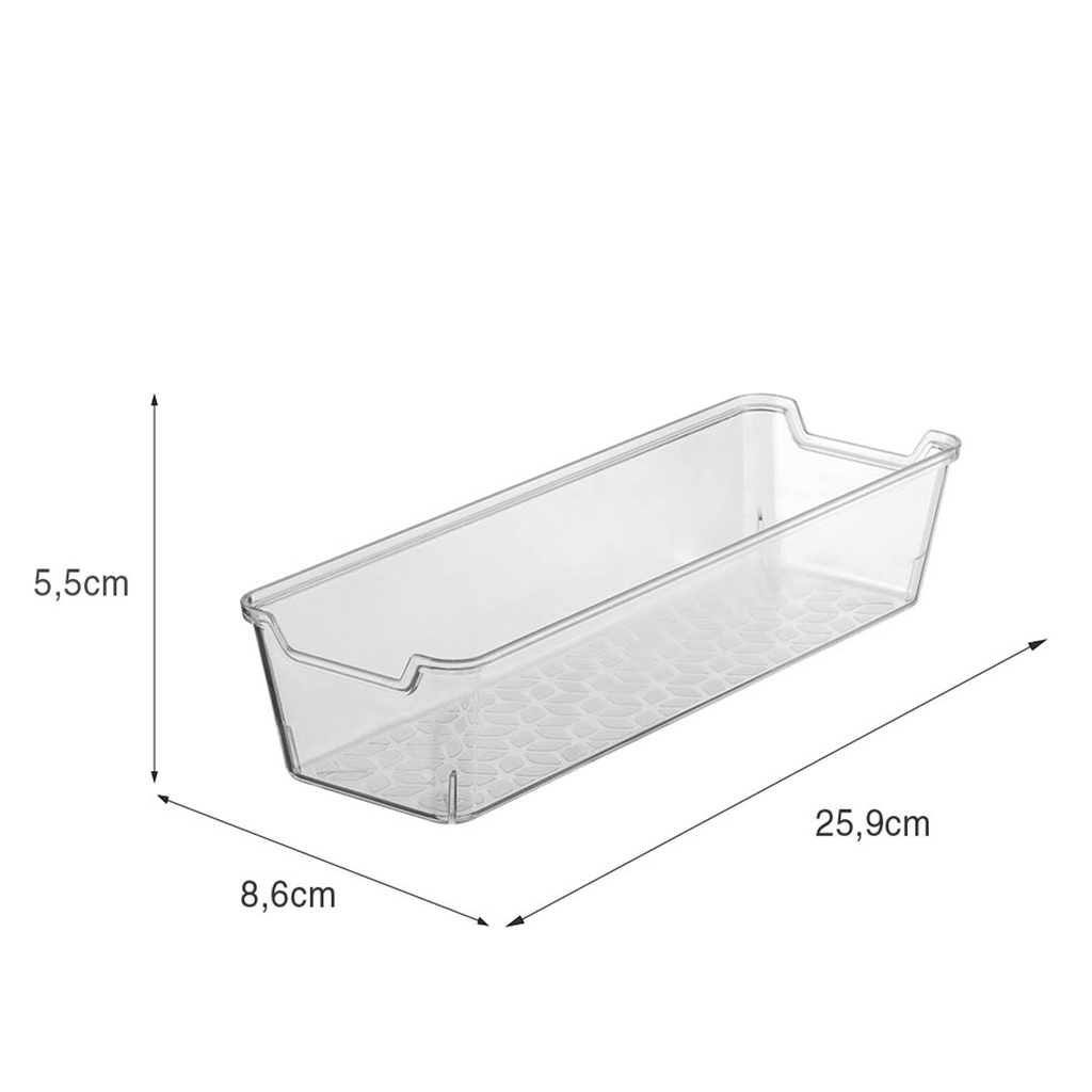 Caja organizadora plástico 26x8.5x5.4cm