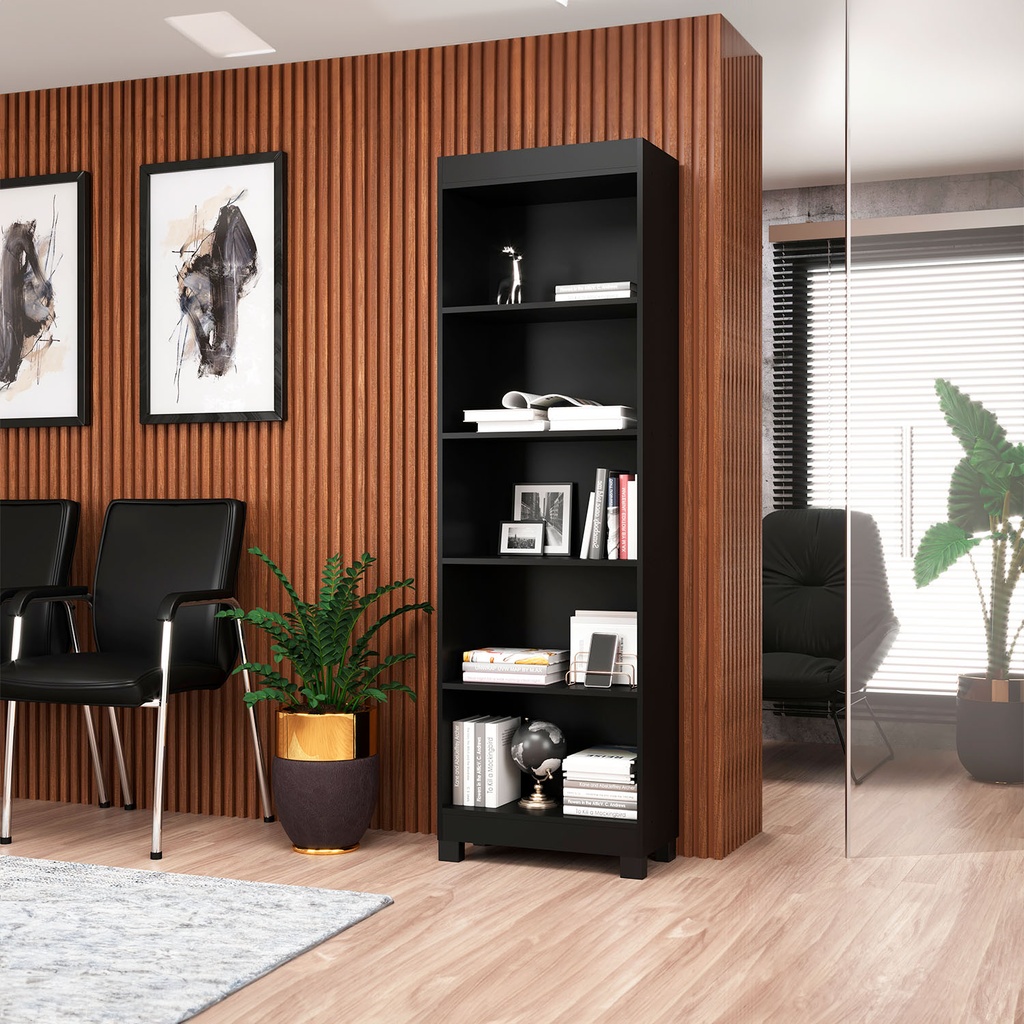 Librero Montreal negro