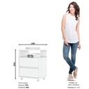 Velador Campeche blanco