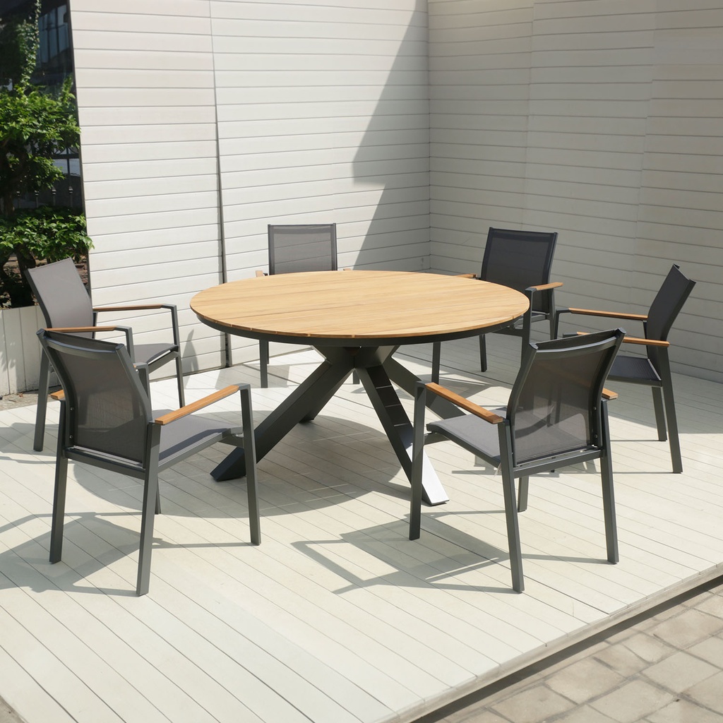 Mesa Terraza Asturias 6 sillas