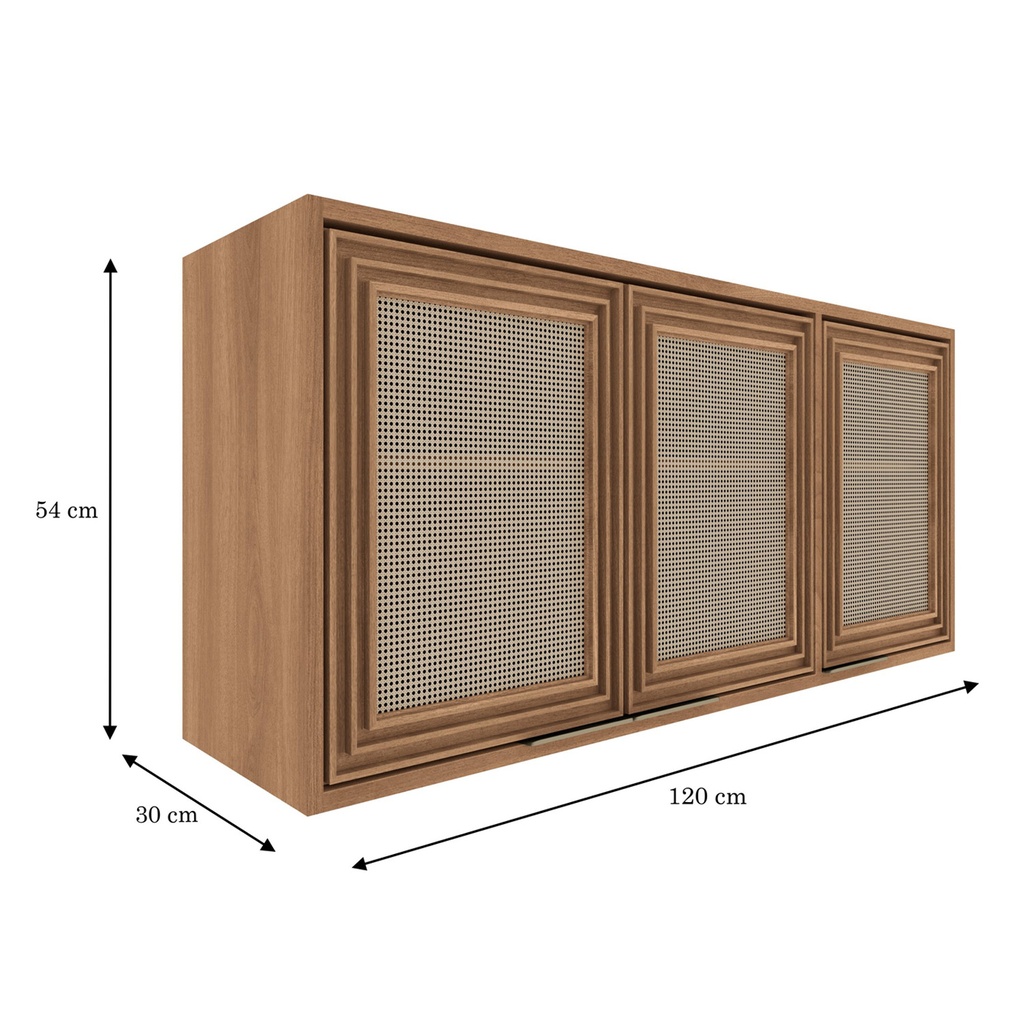 Aéreo cocina Thalita con tela 120cm