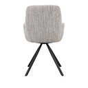 Silla comedor Yelcho café claro