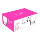 Vaso whisky 315ml set de 6