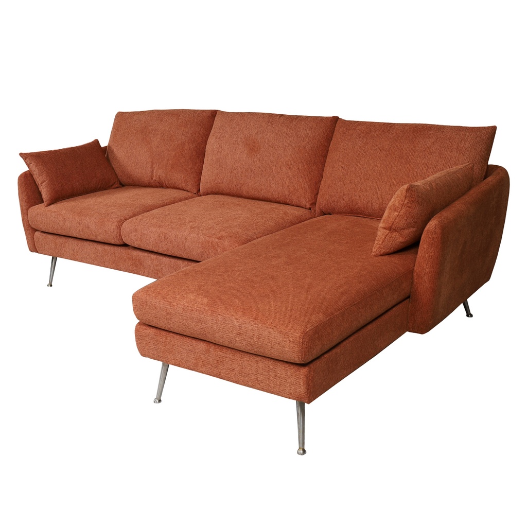 Sofá seccional Tavira naranjo