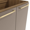 Base cocina Botanic verde 2 puertas 80cm