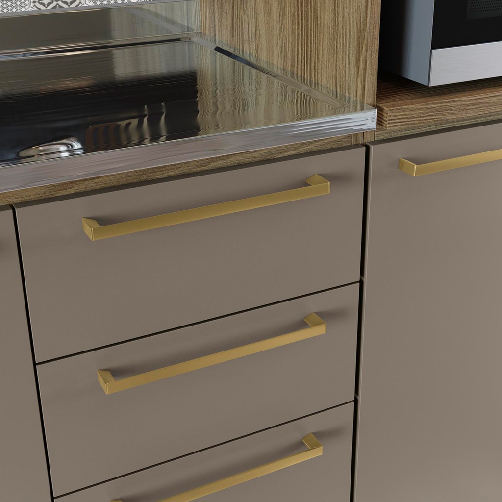 Base cocina Botanic verde 2 puertas 120cm