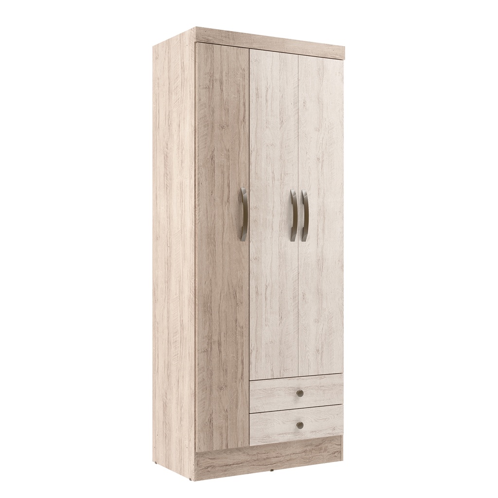 Closet 3 puertas Moscú Fendy/Nature