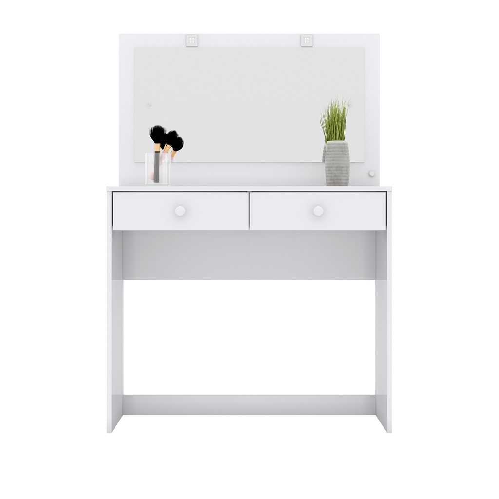 Tocador 2 cajones Daila blanco