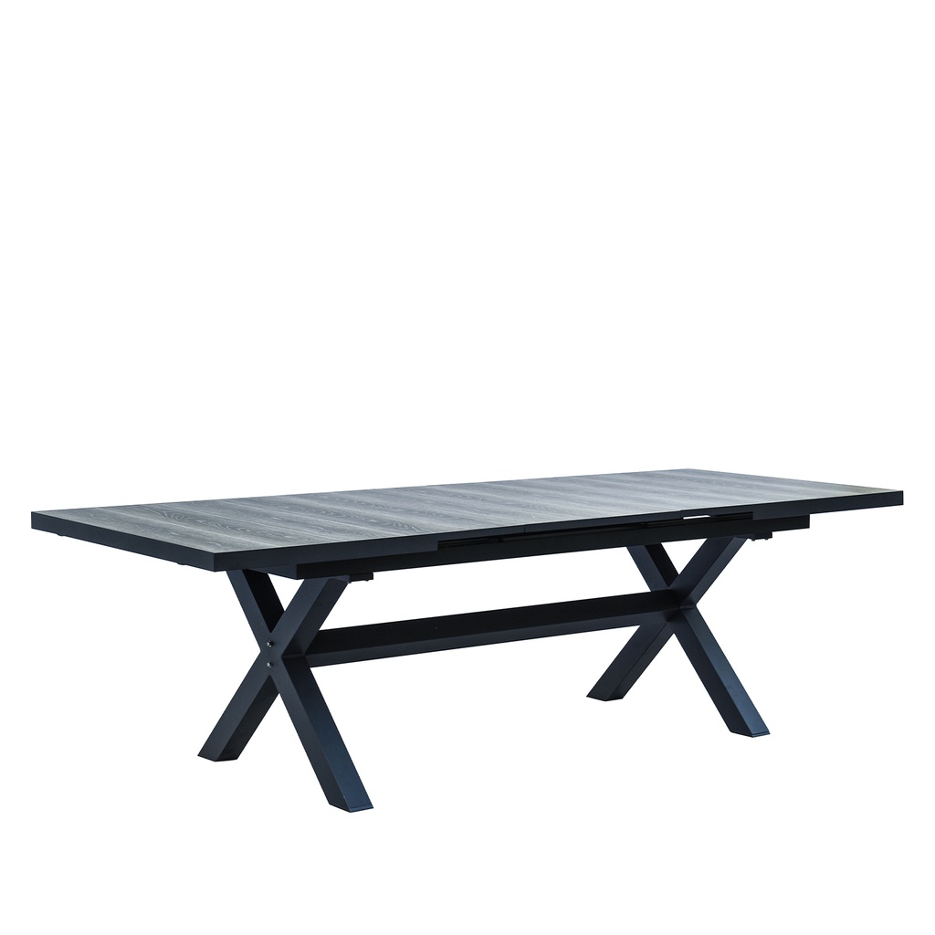 Mesa Terraza extensible Sultán gris 202-263cm