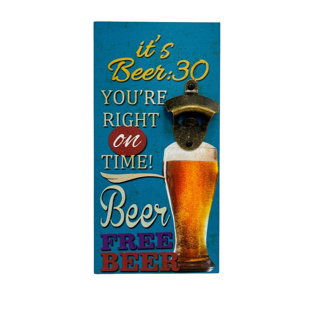 Adorno abre botella vertical 15x30cm