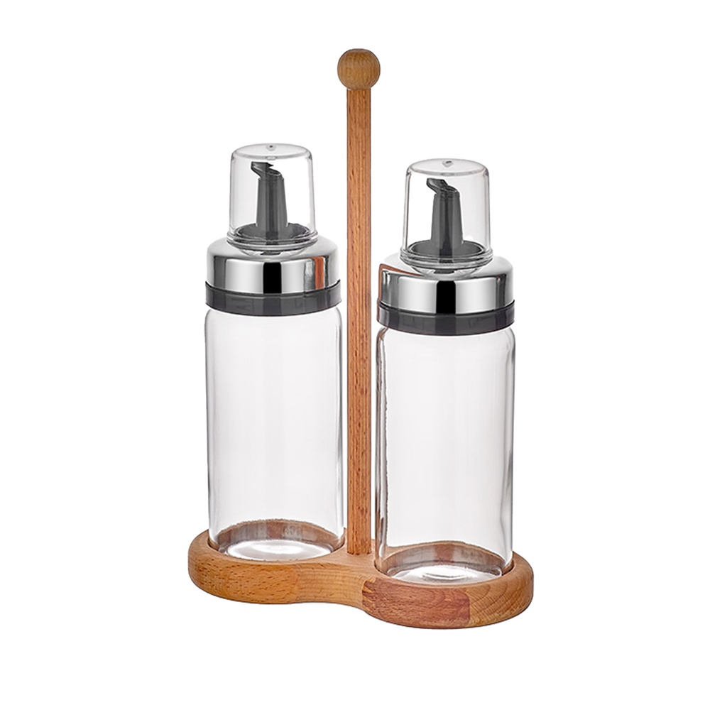 Alcuza vidrio 2 piezas 245cc