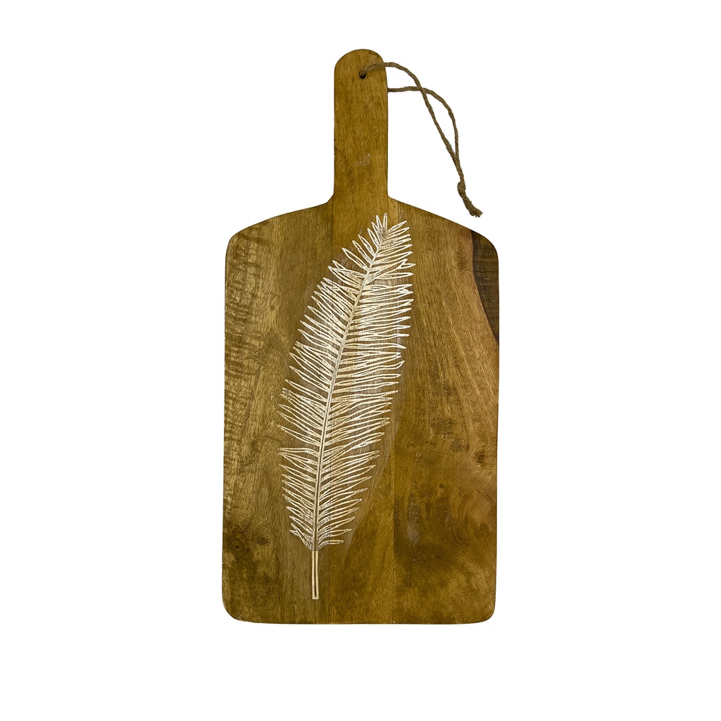 Tabla aperitivo madera diseño 51x15cm